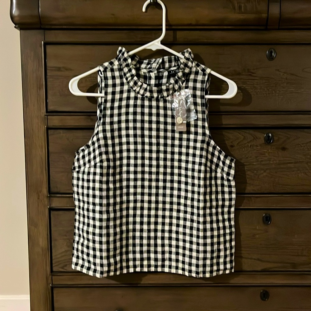 Linen tank shell